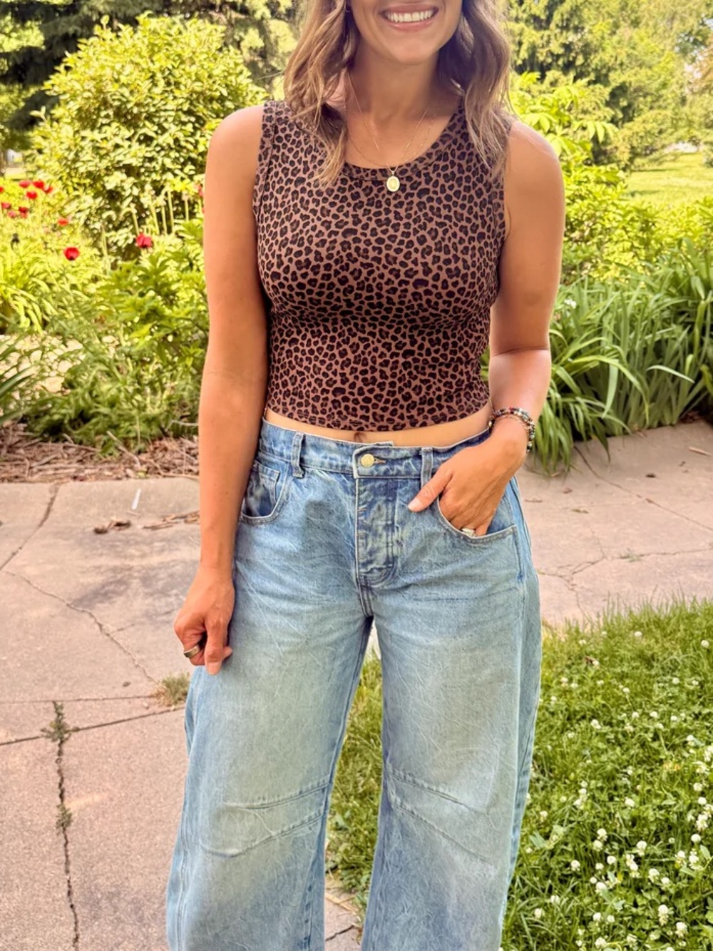 Leopard Crop Top - Picture 6 of 6